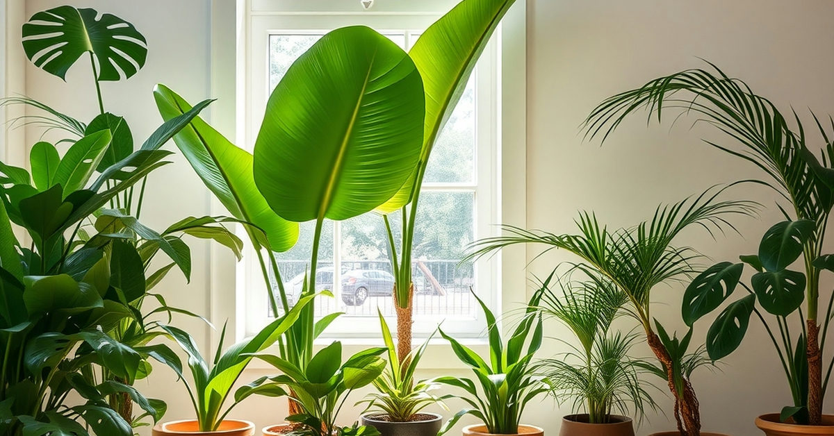 mini jardim tropical em vasos de cerâmica